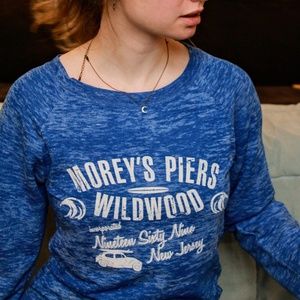 Great Fitting Morey's Piers, Wildwood Blue Top